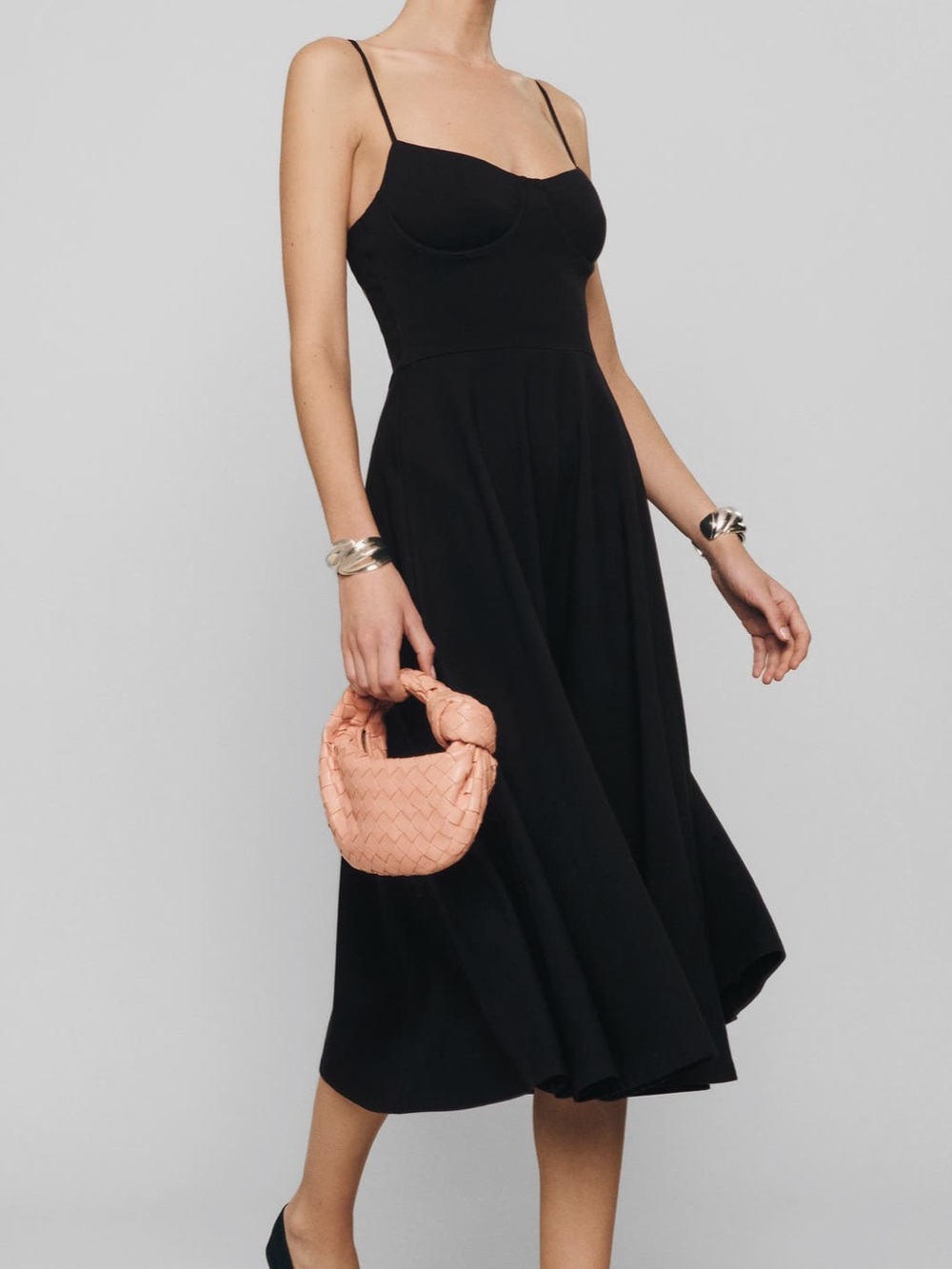 Reformation Serene cotton Midi dress Sz M like new
